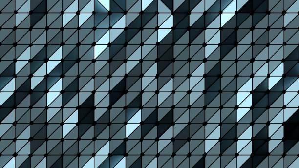 蓝色抽象网格背景图片下载