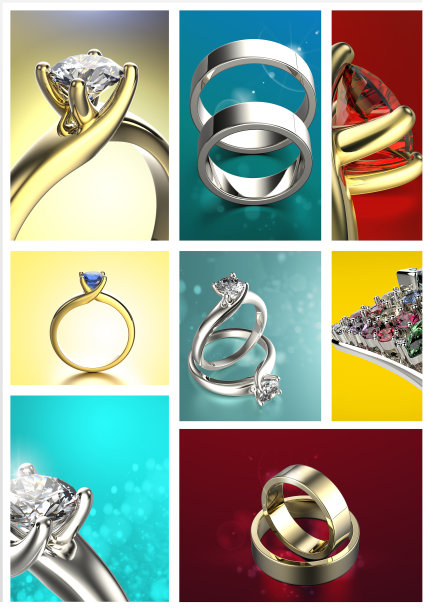 我爱你。心型宝石图片下载