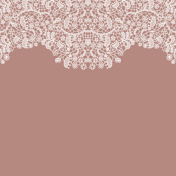 蕾丝婚礼请帖。图片下载