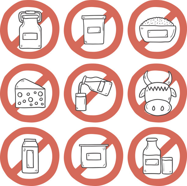 一套现代可爱卡通手绘轮廓图标图片下载