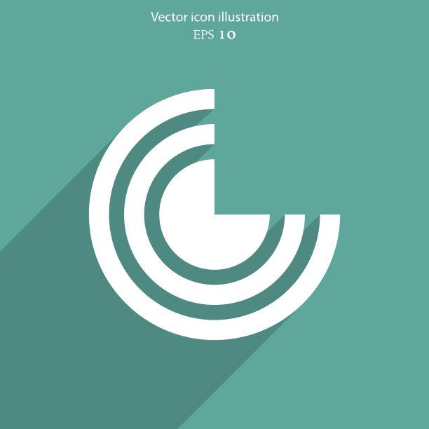 矢量wi - fi网络平面图标图片下载