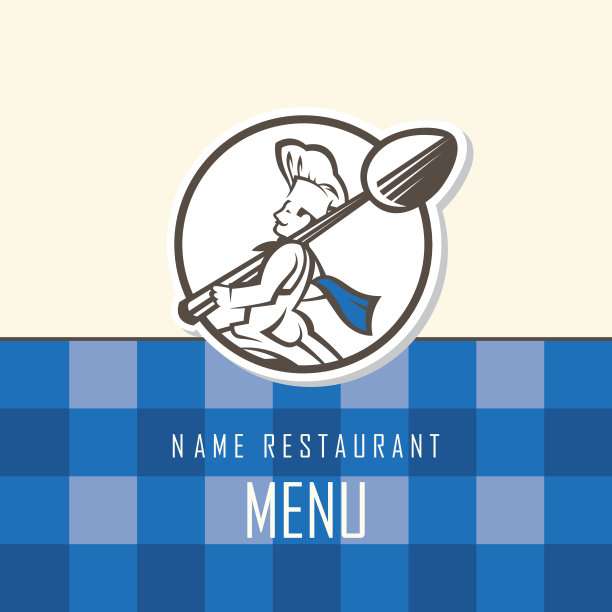 厨师菜单设计图片下载