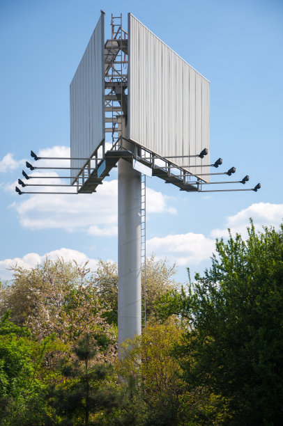 空白的广告牌图片下载