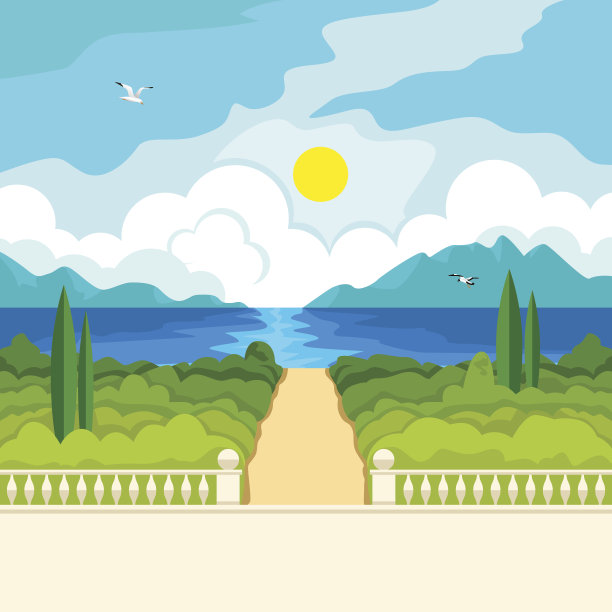 南海景田园图片下载