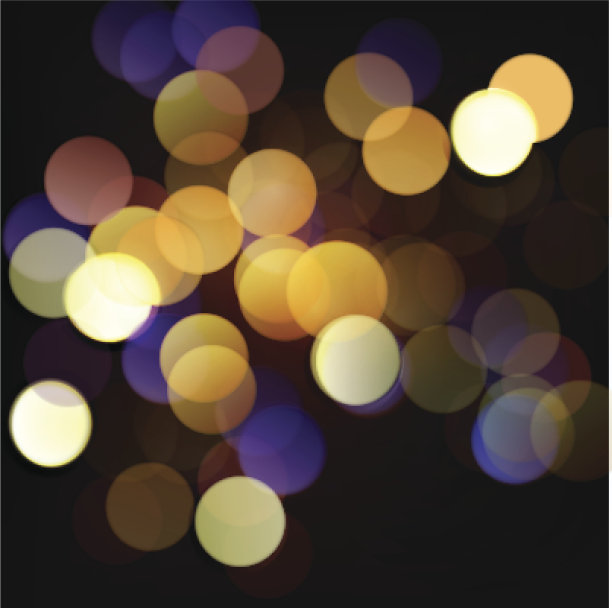 庆祝散景背景，矢量插图图片下载