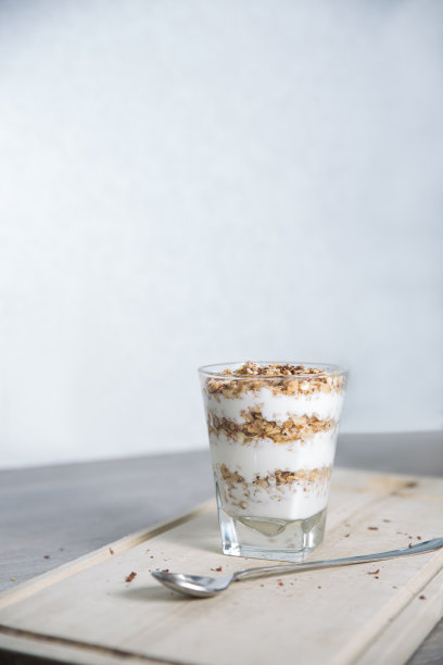 酸奶和燕麦甜点图片下载