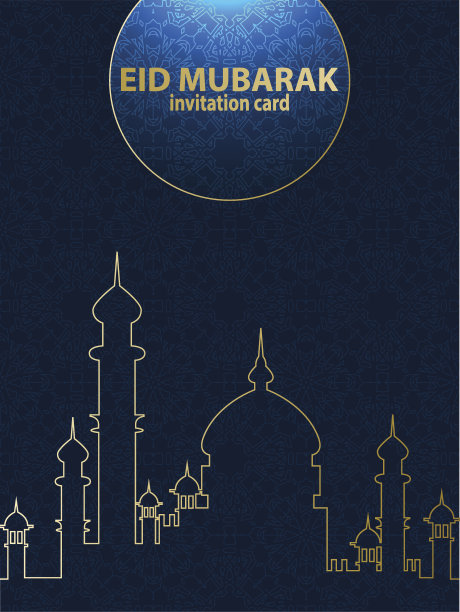 清真寺的剪影图片下载