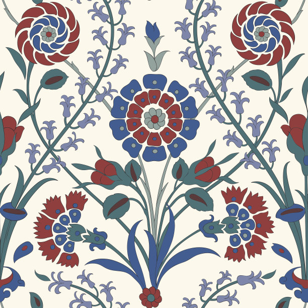 传统阿拉伯装饰无缝图片下载