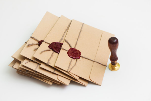 附有邮票的信件图片下载