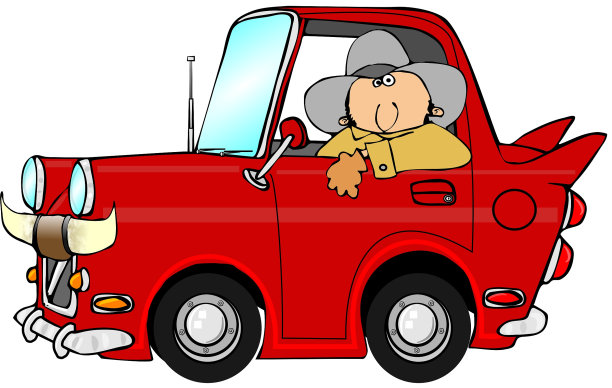 牛仔的车图片下载