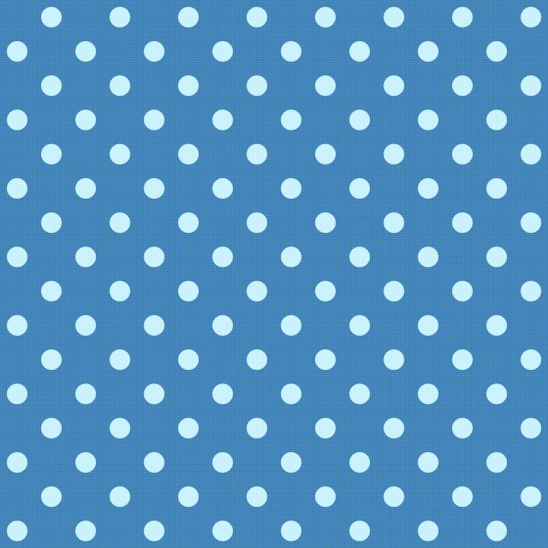 白色斑点蓝色织物。图片下载