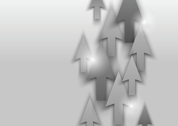 灰色箭头的背景图片下载