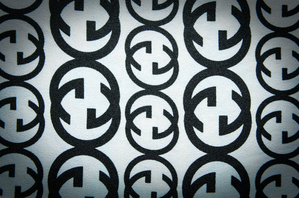 织物背景的暗圈图片下载