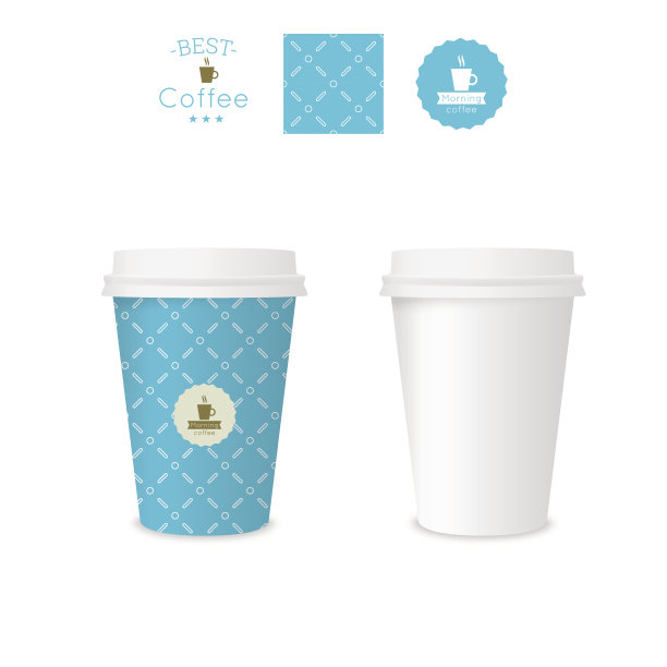 有质感的咖啡纸杯图片下载