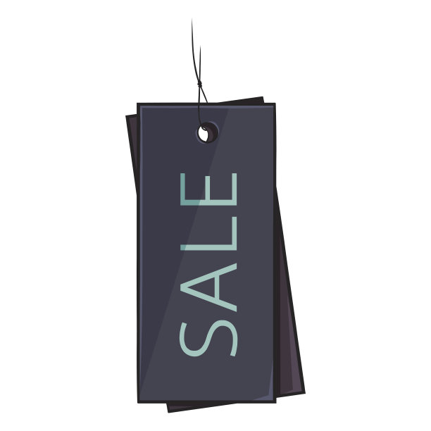 矢量单卡通销售标签图片下载
