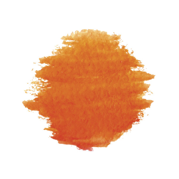 水彩太阳，矢量插图图片下载