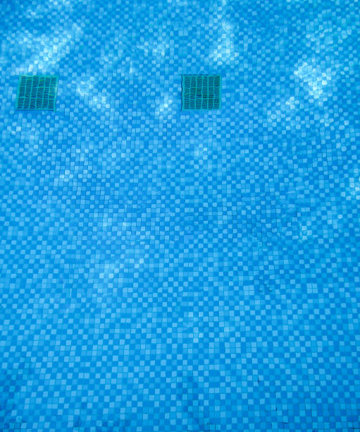 游泳池里的蓝色瓷砖马赛克图片下载