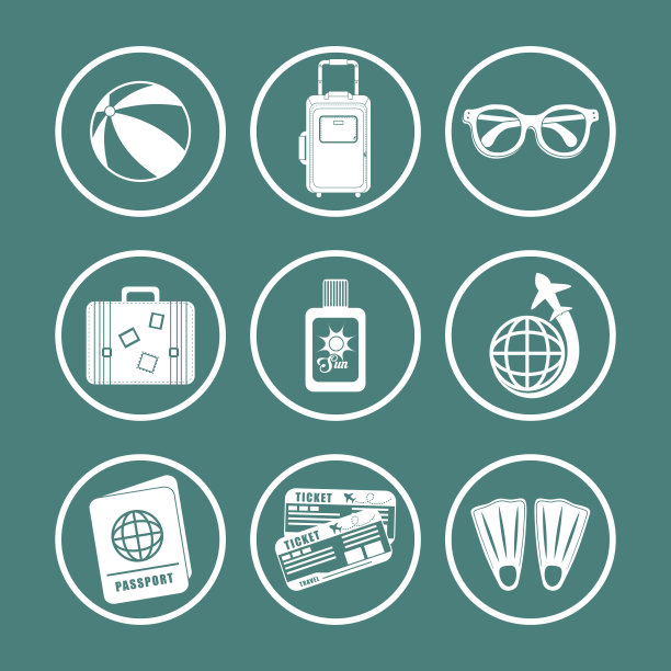 夏天，假期和旅游图片下载