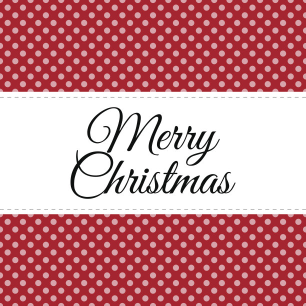 圣诞灯光矢量背景。卡或邀请。图片下载