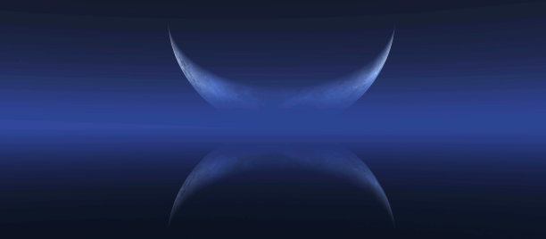 清晰的半月图片下载