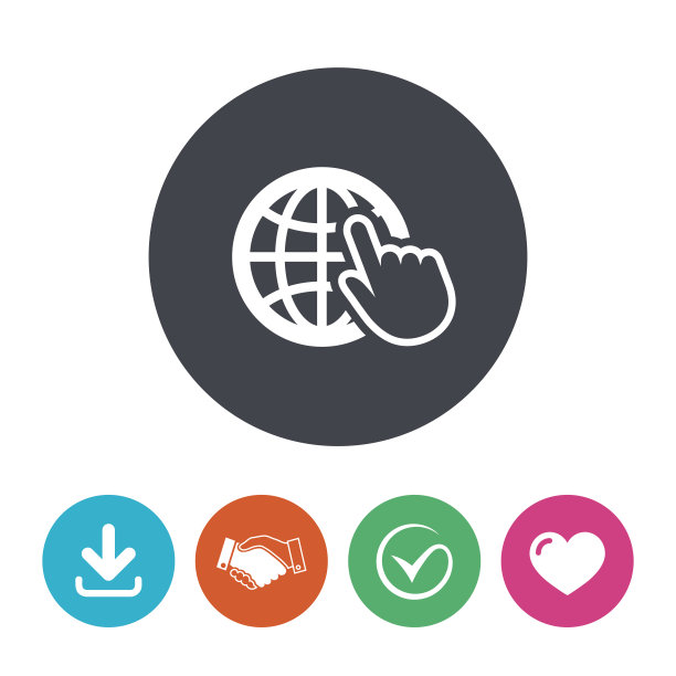 网络信号图标。万维网符号图片下载