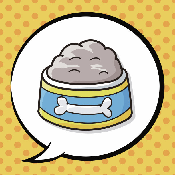 宠物碗涂鸦，语音泡泡图片下载