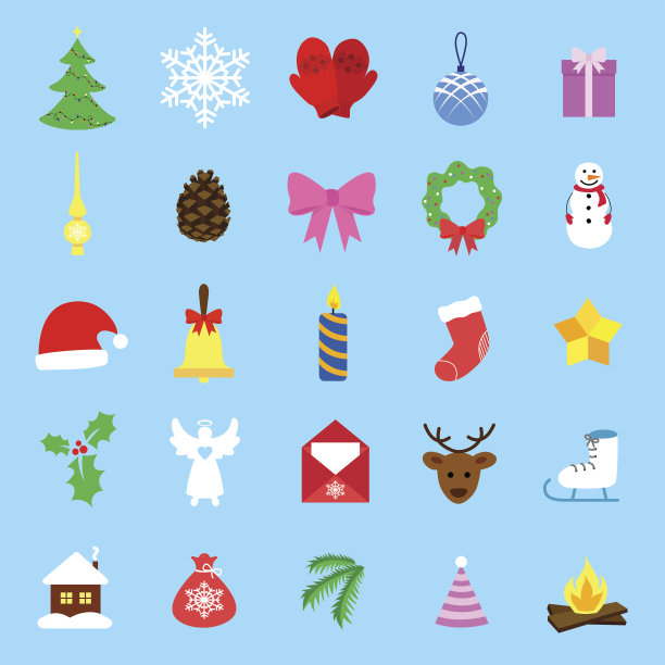 圣诞节的图标图片下载