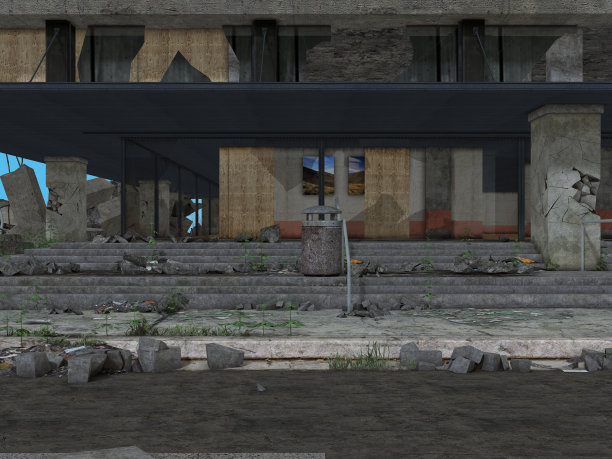 城市废墟图片下载