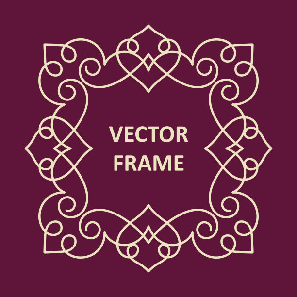 复古框架为您的文本图片下载