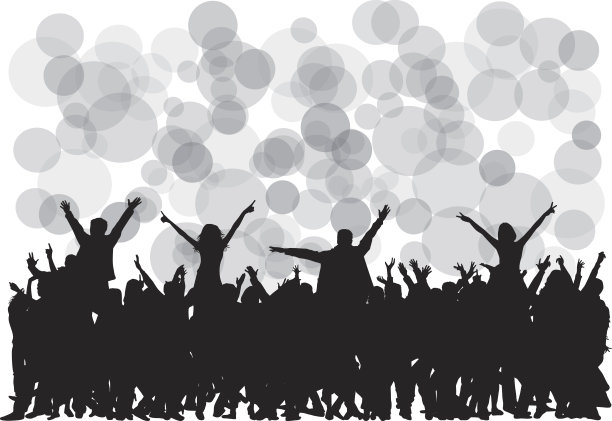 跳舞的轮廓图片下载