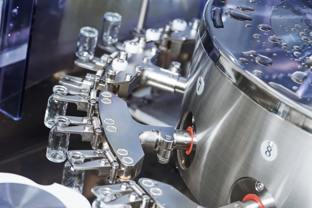 制药机粉末药品玻璃器皿瓶图片下载