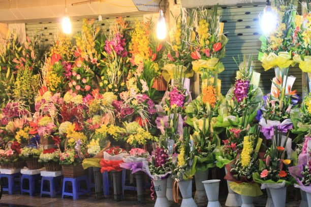 花卉市场图片下载