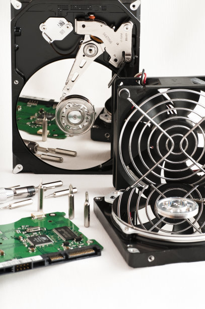 详细说明硬盘驱动器打开和风扇图片下载