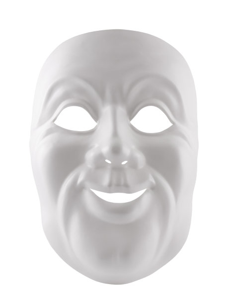 白色蒙版在白色上与剪切路径隔离图片下载