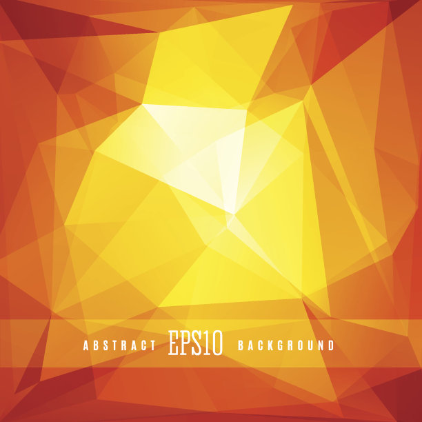 金三角矢量几何彩色背景图片下载