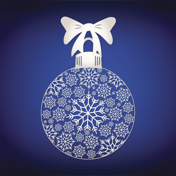 圣诞球组成图片下载