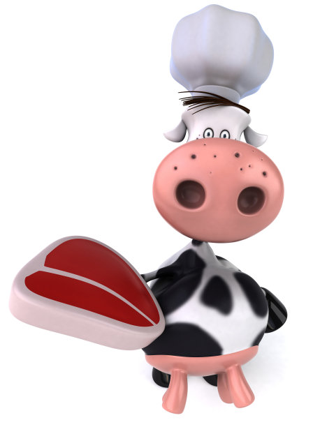 有趣的牛图片下载