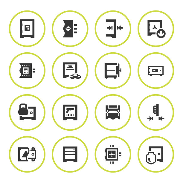 设置安全的圆形图标图片下载