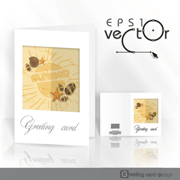 贺卡设计，模板图片下载