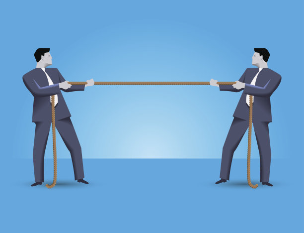 争取市场份额的经营理念素材图片