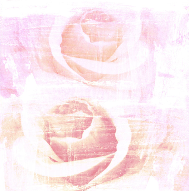 甜美的花在复古颜色的纸纹理图片下载