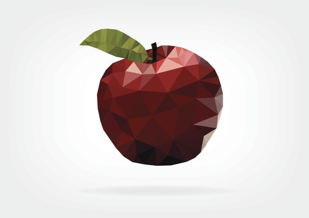 低聚红苹果图片下载