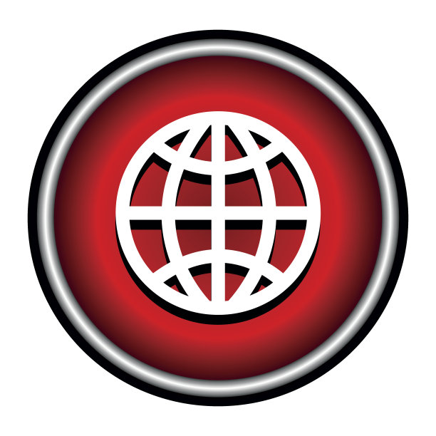 矢量球体图标背景图片下载