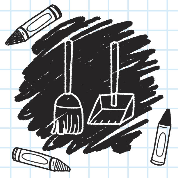 扫帚涂鸦图片下载