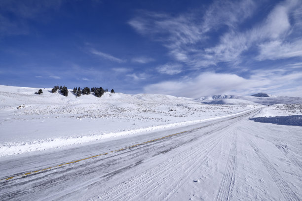 冬季公路图片下载