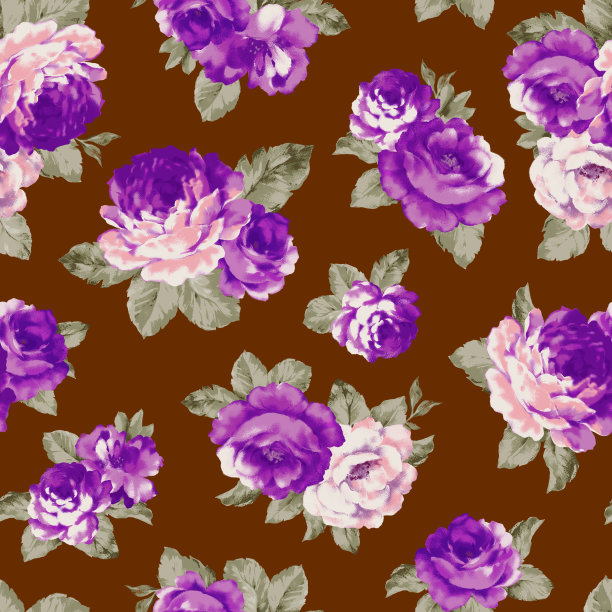 老式的玫瑰图案图片下载