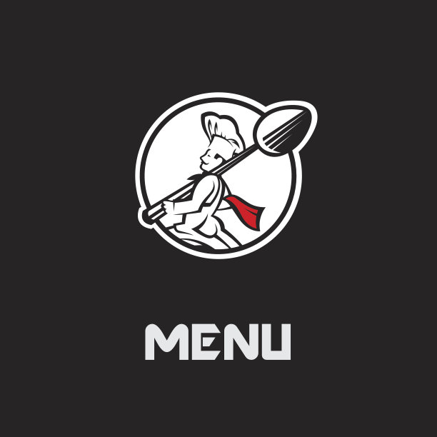 厨师菜单设计图片下载