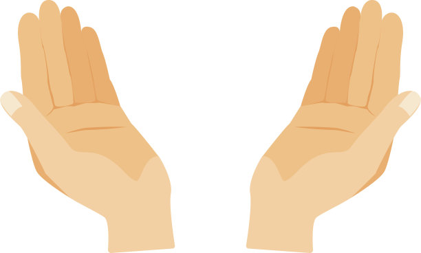 人的手矢量插图。图片下载