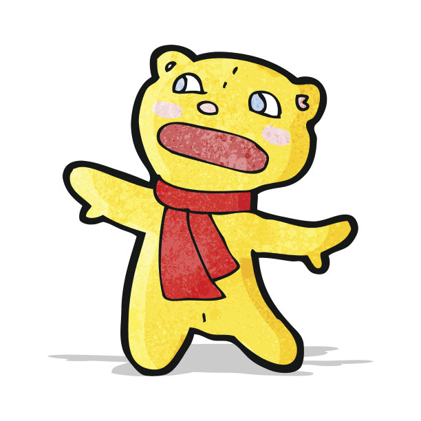 卡通的泰迪熊图片下载