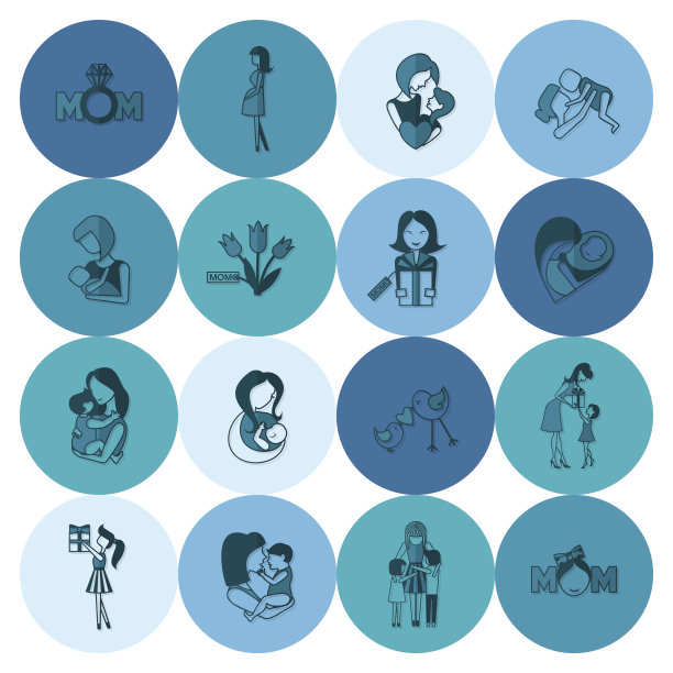 母亲节快乐图标图片下载